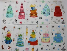 Mrs. Grossman sticker sheet You Choose - Charm City Cakes