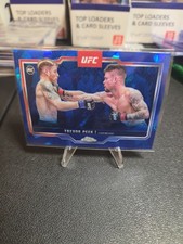 2025 Topps Chrome Sapphire UFC Trevor Peek Rookie #180 Sapphire Refractor RC