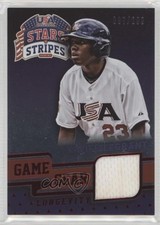 2015 Panini Stars and Stripes Game Gear Longevity Ruby 97/299 Xavier Legrant 0a2