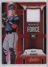 2022 Panini Absolute Rookie Force Spectrum Red 2/99 Riley Adams #RF-RA 07rd