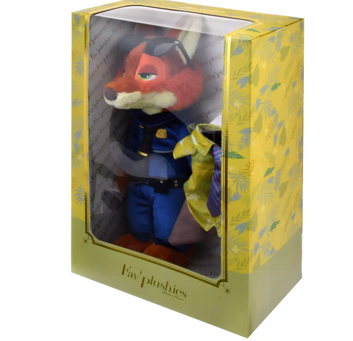 NEW Tokyo Disney Store Nick Wilde Plush and Costume Set by Fav