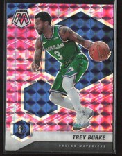 Trey Burke 2020-21 Panini Mosaic #110 Mosaic Camo Pink Dallas Mavericks