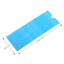 1-200pcs Blue Plastic Tattoo Clip Cord Sleeve Cover Disposable Hygiene Bag For
