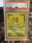 Pokemon TCG Base Set 1999 Caterpie 45/102 PSA 7