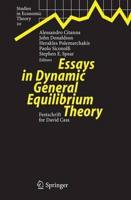 Essays in Dynamic General Equilibrium Theory - 9783642424175