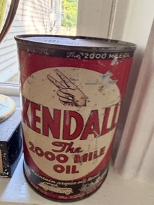 Vintage Kendall Oil Can | eBay