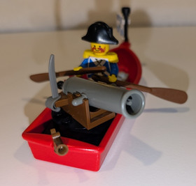 Lego 6245 Harbor Sentry and 6257 Pirates Castaway's Raft 98% complete - No Box