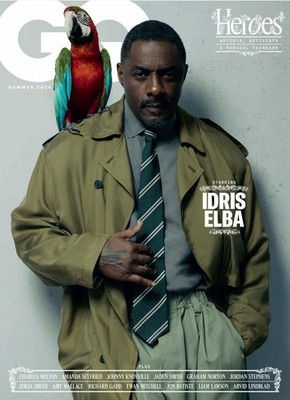 British GQ Magazine (UK) - Summer 2026 - Heroes - Idris Elba Cover