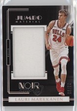 2019-20 Panini Noir Jumbo Material 83/99 Lauri Markkanen #JM-LMK 13st