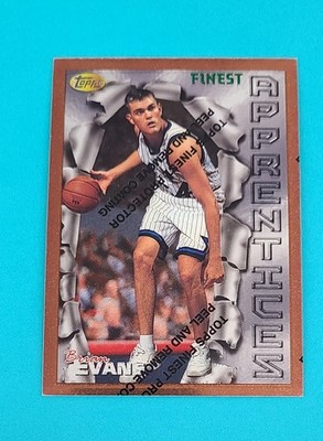 1996-97 Finest RC #28 Brian Evans Orlando Magic BASKETBALL Card V9