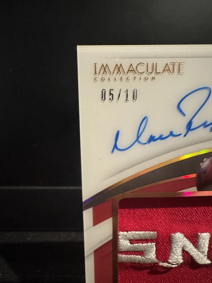 2021 Panini Immaculate Collection Patch Auto Matt Ryan  #PPA-MR /10 (AU,MEM) - Image 2 of 4