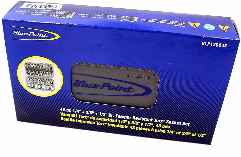 BLPTSSC43 43PC Socket and Wrench Set (Consists of 1/4, 3/8 and 1/2 DR. Tools) - Image 2 of 4