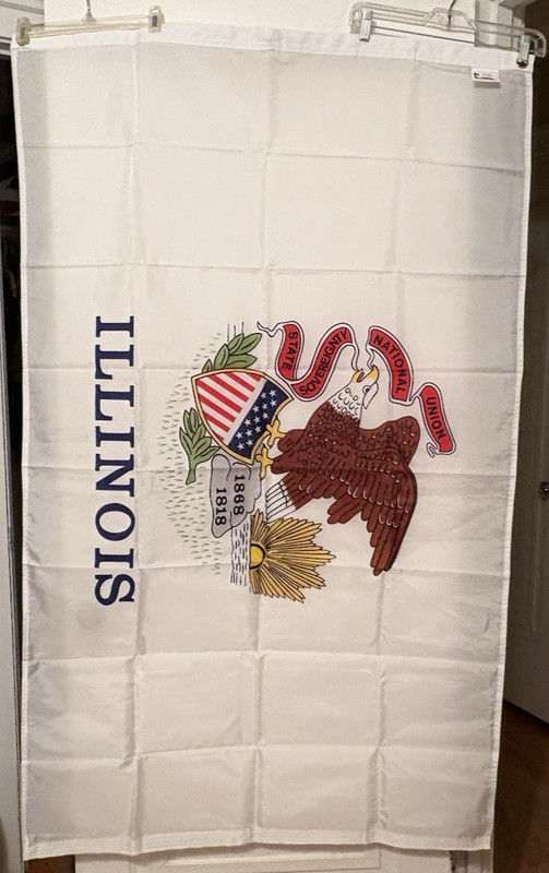 NEW 3'x5' 020451 State of Illinois Outdoor Flag