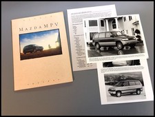 1991 Mazda Mpv Van 18-page Vintage Car Sales Brochure Catalog Set 1991 Mazda Mpv Van 18-page Vintage Car Sales Brochure Catalog Set