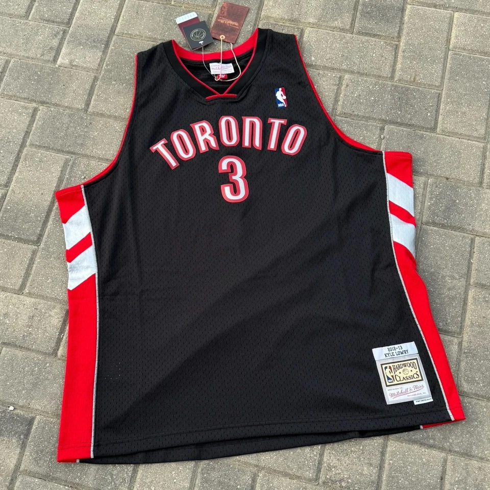 Camiseta Swingman Mitchell & Ness Kyle Lowry Toronto Raptors 2012-13 masculina XXL nova com etiquetas - Imagem 2 de 4