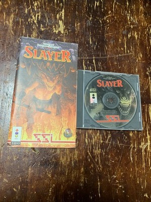 Advanced Dungeons & Dragons: Slayer (3DO, 1994) Manual & 3DO CD Game