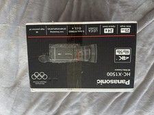 Panasonic HC-X1500 4K Video Camera - Extra Battery & Battery Charger & 128GB SD