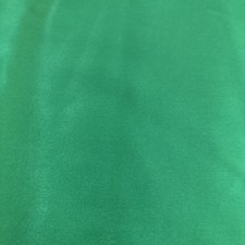 VINTAGE FABRIC GREEN SATIN 45" X 38" FAB 220