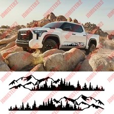 Truck Graphics Side Mountain Murals Die Cut Vinyl Decal - Any Size Any Color