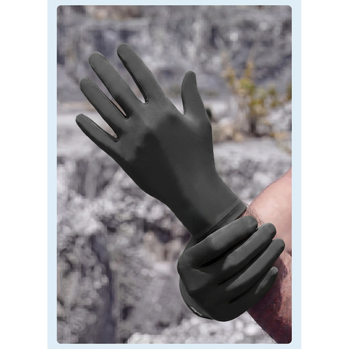 Breathable Ice Silk Bike Gloves UPF50+ UV Protection Touchscreen Fingertips - Picture 5 of 16