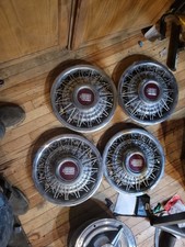 79 - 82 Ford Mercury 14 Wire Hubcaps. All 4 Inc 79 - 82 Ford Mercury 14 Wire Hubcaps. All 4 Inc