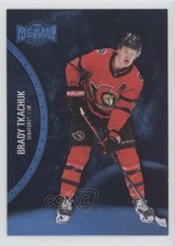 2021 Skybox Metal Universe Alternate Jersey Blue Spectrum Brady Tkachuk #115 mp7