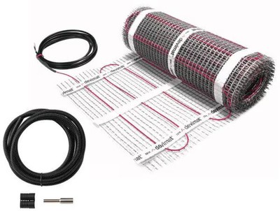 Devi 83030574 Comfort 150W/qm 4,0qm 0,5x8,0m Dünnbettheizmatte selbstklebend