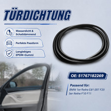 F�r BMW 1er E81 E87 F20 5er F10 F11 T�rdichtung Streifen Addichtung 51727122433