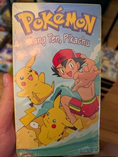 VHS Pokemon Pioneer Hang Ten Pikachu Used Very Good