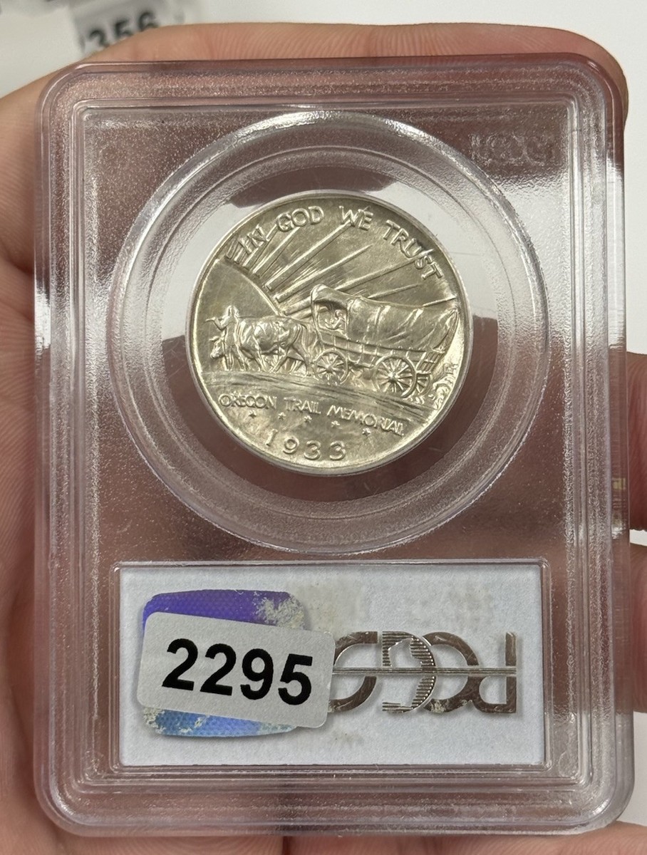 1933 D Oregon Trail Commemorative Half Dollar PCGS MS65‼️GEM