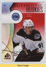 2024-25 Upper Deck SP Game Used Authentic Rookies Red Josh Doan #209 READ 1s7i