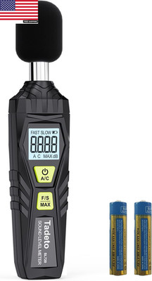 Decibel Meter,  Digital Sound Level Meter Portable SPL Meter 30Db to 130Db MAX D