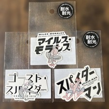 Spider-Man Mini Deco Sticker 3 types