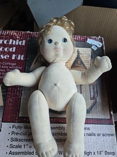 Vintage 1985 My Child Girl Doll #1 Blonde Hair