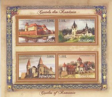 Castles + palaces Romania mint 9764
