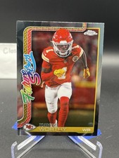 2025 Topps Chrome Football Future Stars Xavier Worthy - Kansas City Chiefs