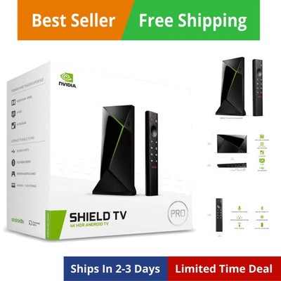 Shield Android TV Pro | 4K HDR Streaming Media Player High Performance, Dolby