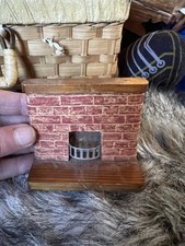 Vintage Dolls House Fire Place
