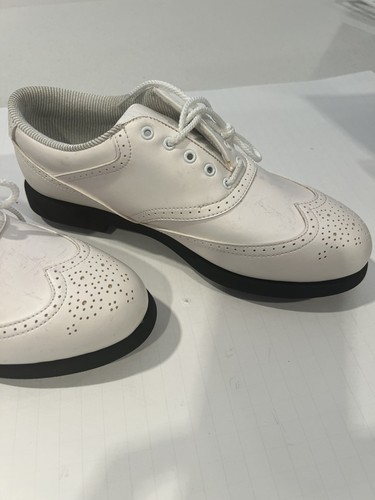Footjoy Womens Golf Shoes Green-Joys Size 9.5 With Locking Lite-spike System - Picture 5 of 13