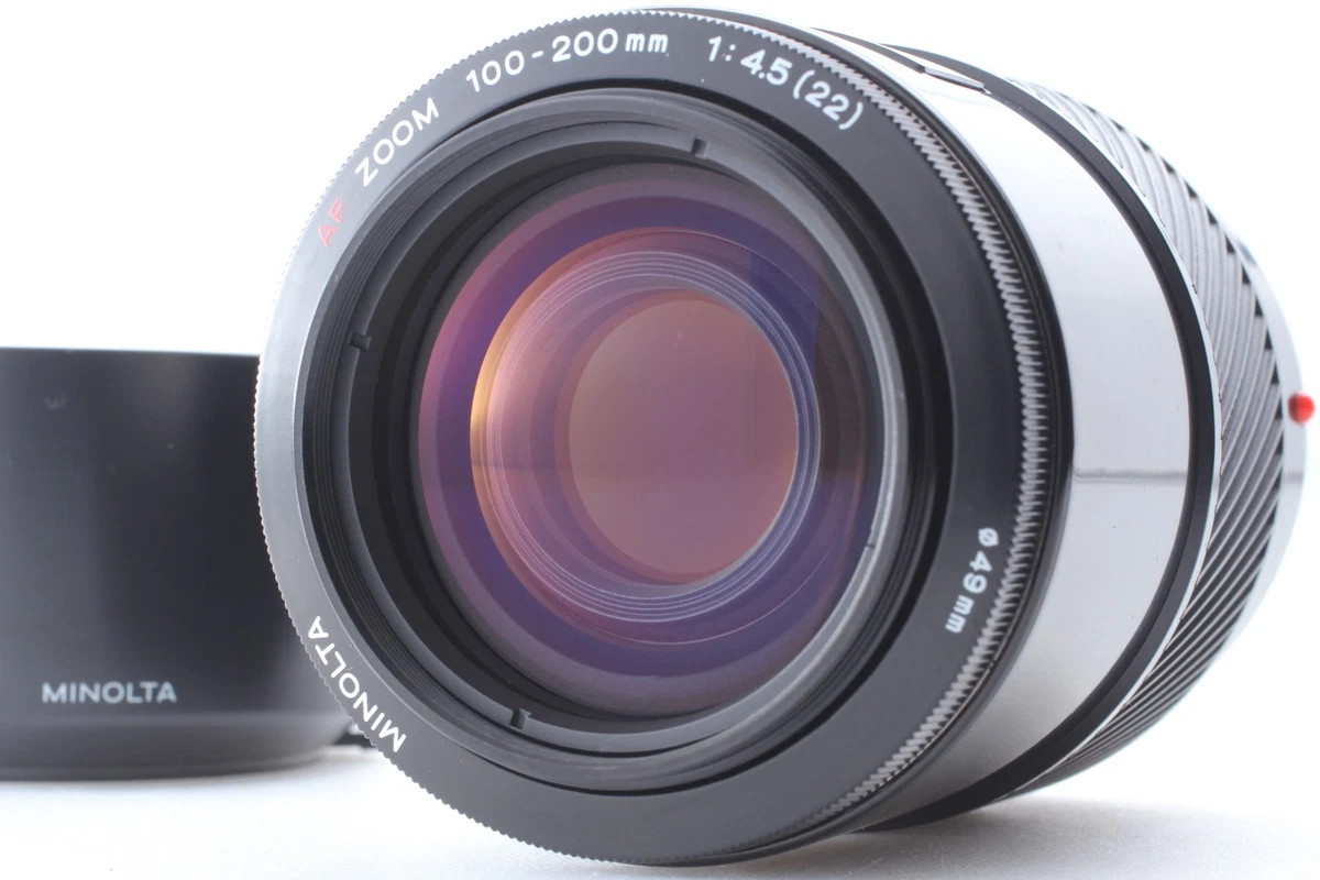 Minolta AF Maxxum 100-200mm f4.5 Lens 100-200mm 1:4.5 (22) Sony A Mount