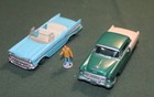 1950's Most Wanted Cars Lot of 2 Chevy Bel-Airs - 1955 Coupe & 1957 Convertible — photo 1