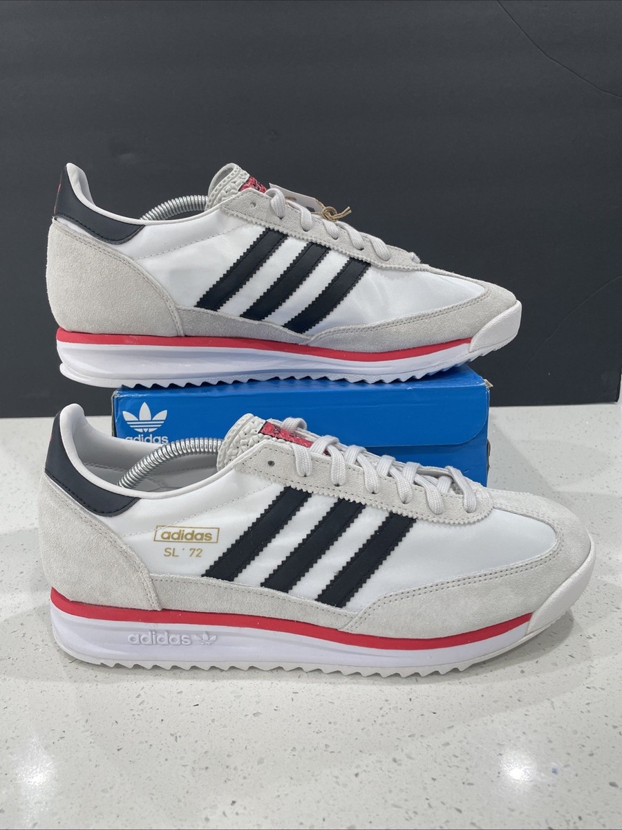 Adidas Men's SL72 RS Originals Men's Sz 11 White Black Red JS0746