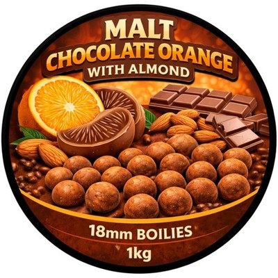    Schoko Orange & Mandel Boilies    1kg haltbar