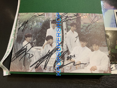 Shinhwa Special Album Heart Autographed Signed CD Photocards Great