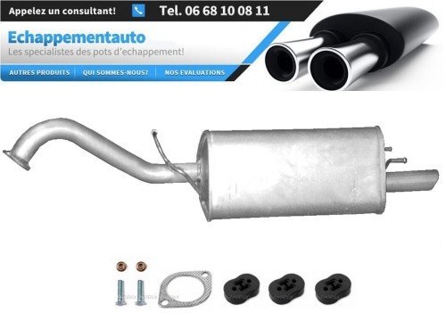 Silencieux arriere Daewoo Tacuma pour passer le controle technique sans fuite