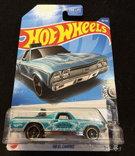 Hot Wheels Rod Squad 1968 Chevrolet '68 El Camino 1:64 Diecast Blue Unopened