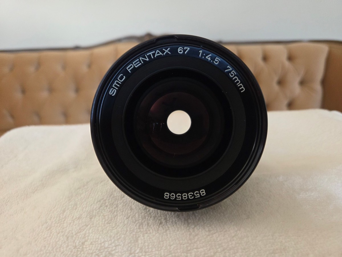 Mint- Pentax SMC 75mm f4.5 Lens for 6x7, 67, 67 II | eBay