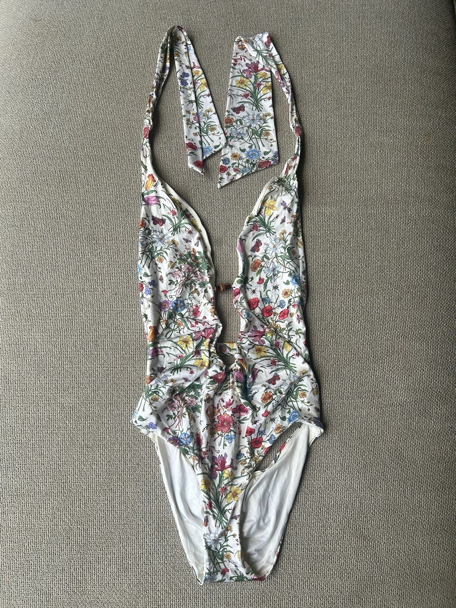 Gucci Size S Floral Regular Size Swimwear for Women for sale | eBay
