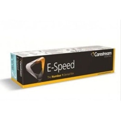 KODAK CARESTREAM E-SPEED #2 PERIAPICAL DENTAL X-RAY FILM - 150 PCS EACH BOX f.s.