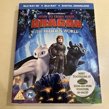 How to Train Your Dragon 3: the Hidden World-All-Region 3d Blu-ray Slipcover